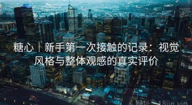 糖心｜新手第一次接触的记录：视觉风格与整体观感的真实评价