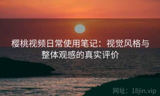 樱桃视频日常使用笔记：视觉风格与整体观感的真实评价