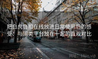 把白虎自扣在线放进日常使用后的感受：与同类平台放在一起的直观对比