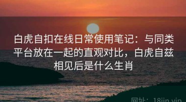 白虎自扣在线日常使用笔记：与同类平台放在一起的直观对比，白虎自兹相见后是什么生肖