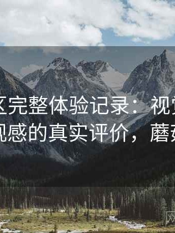 蘑菇社区完整体验记录：视觉风格与整体观感的真实评价，蘑菇论坛