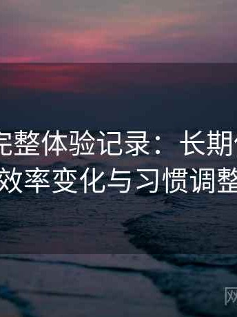 白虎91完整体验记录：长期使用后的效率变化与习惯调整