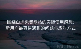 围绕白虎免费网站的实际使用感想：新用户最容易遇到的问题与应对方式