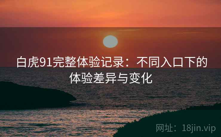 白虎91完整体验记录:不同入口下的体验差异与变化 白虎91完整体验记录:不同入口下的体验差异与变化