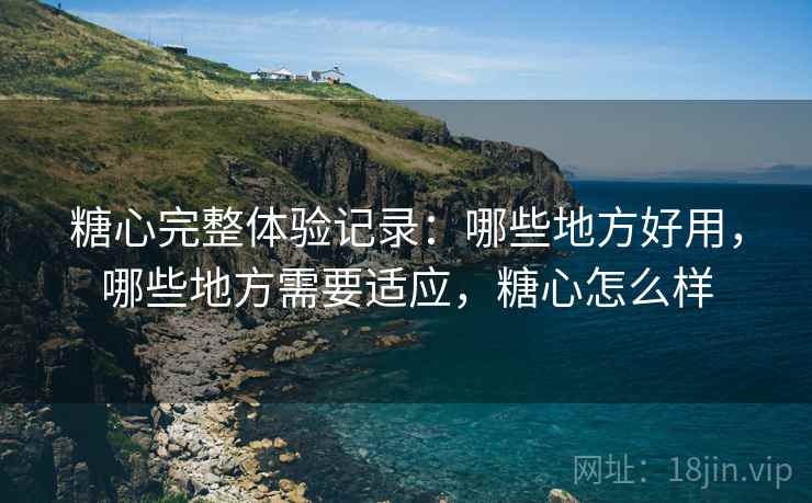 糖心完整体验记录：哪些地方好用，哪些地方需要适应，糖心怎么样