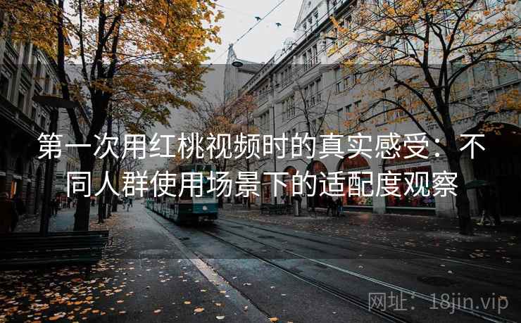 第一次用红桃视频时的真实感受:不同人群使用场景下的适配度观察 第一次用红桃视频时的真实感受:不同人群使用场景下的适配度观察
